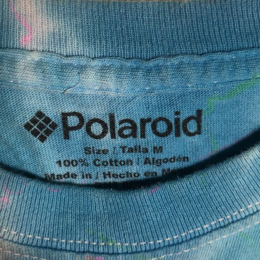 Polaroid Tie Dye Crop Tee - Picture 6 of 7